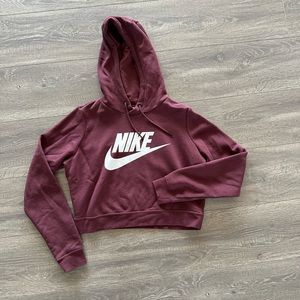 NWOT Nike crop hoodie